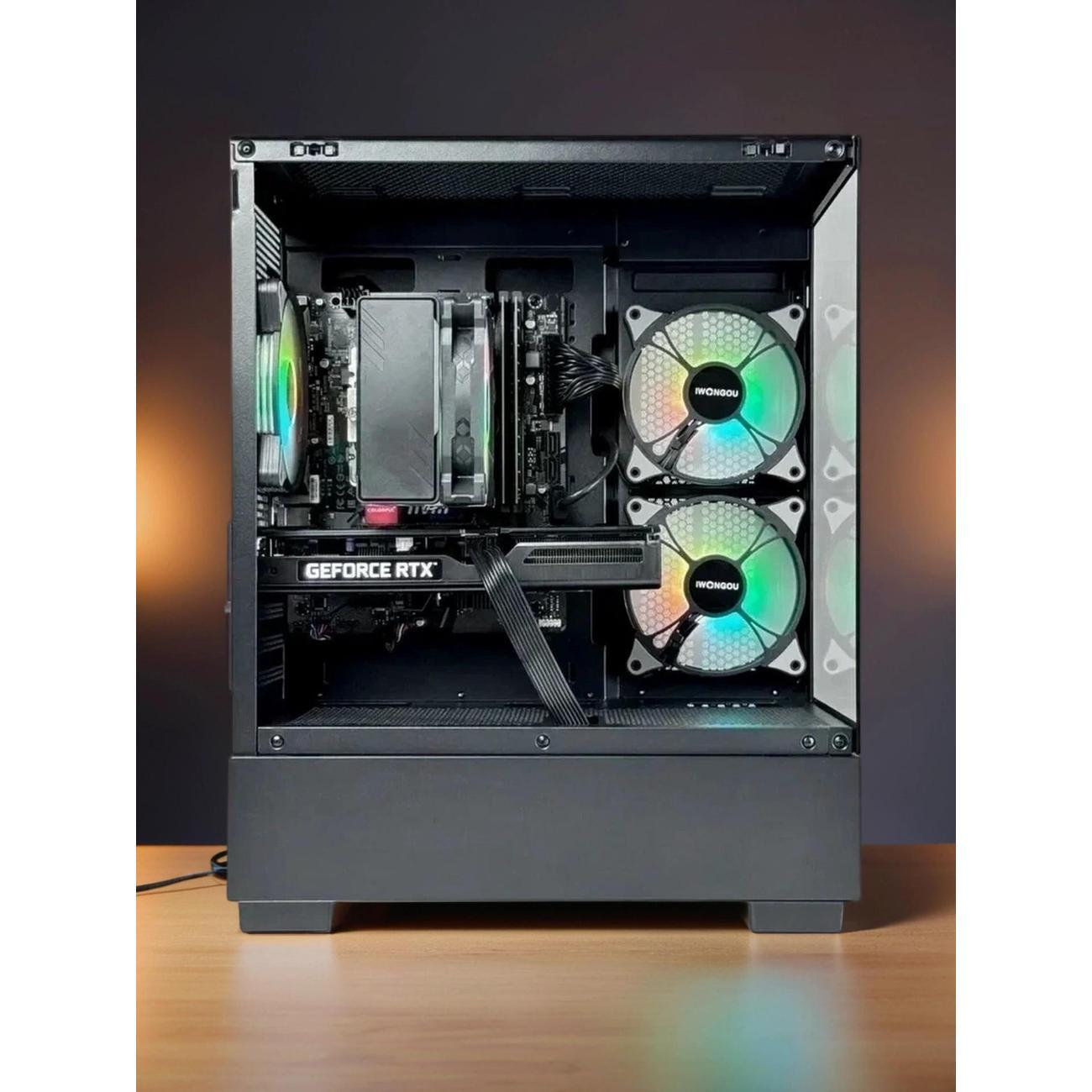 Системный блок KWIK i5 12400F/RAM 16GB/SSD 1000GB/RTX5060TI 8GB/Win11Pro