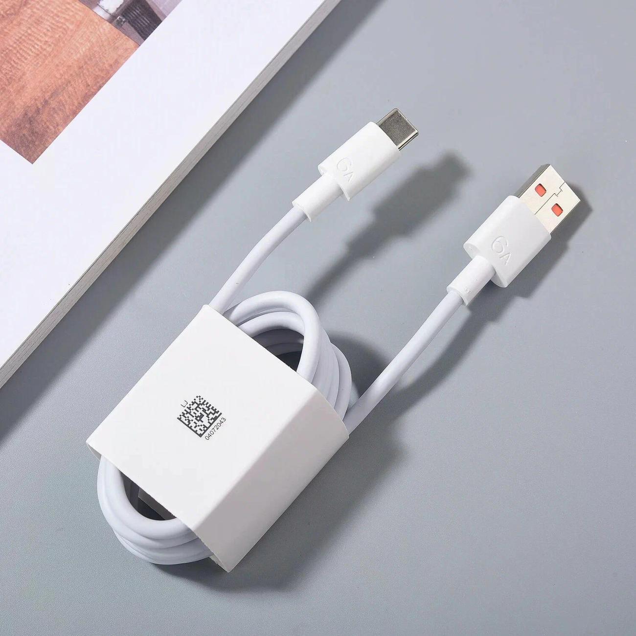 Кабель для смартфона, телефона HUAWEI USB to Type-C 6A 1м