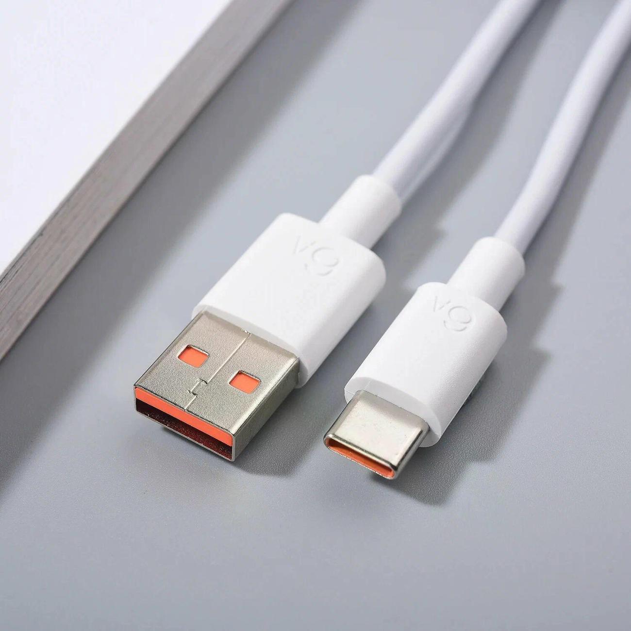 Кабель для смартфона, телефона HUAWEI USB to Type-C 6A 1м