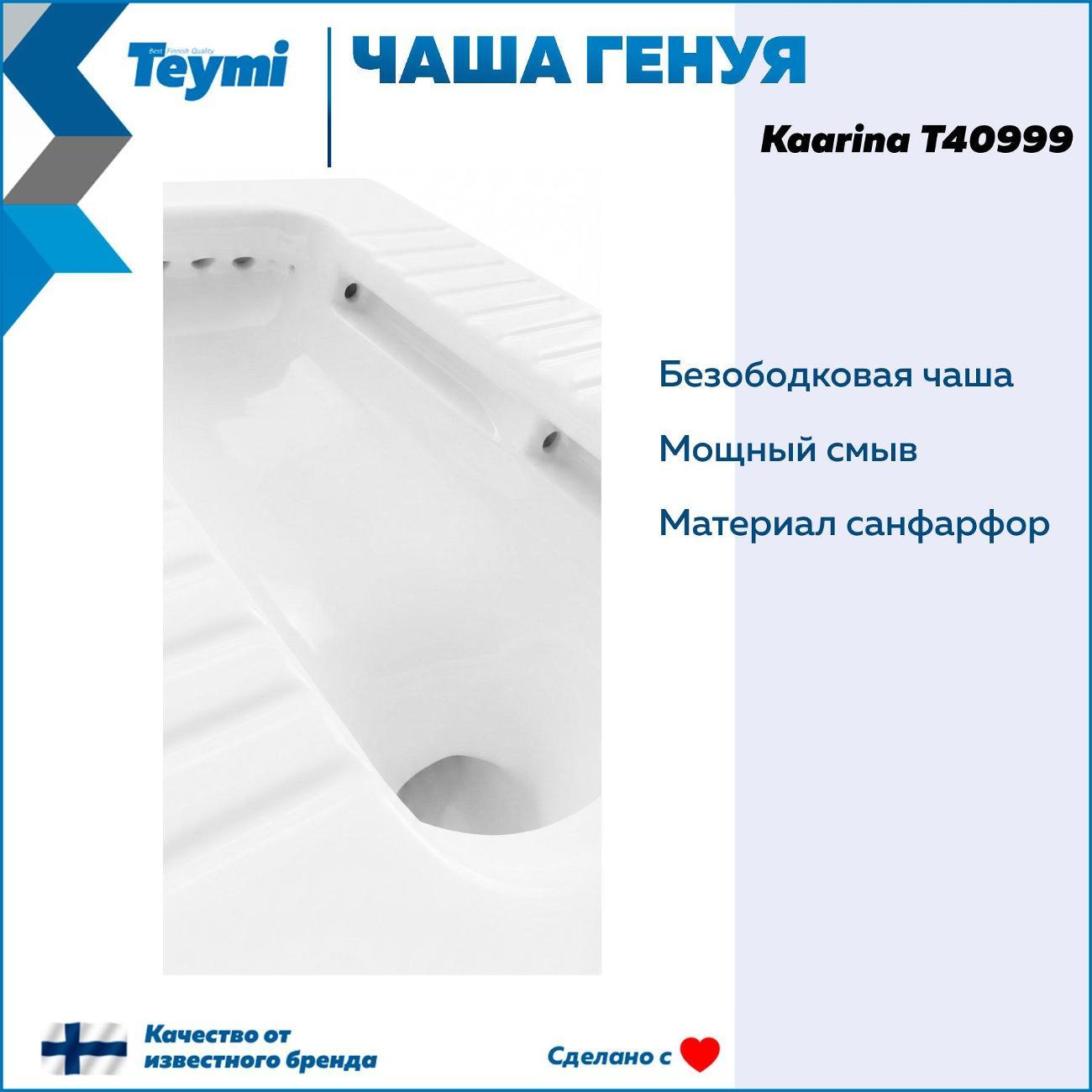Унитаз Teymi Kaarina T40999