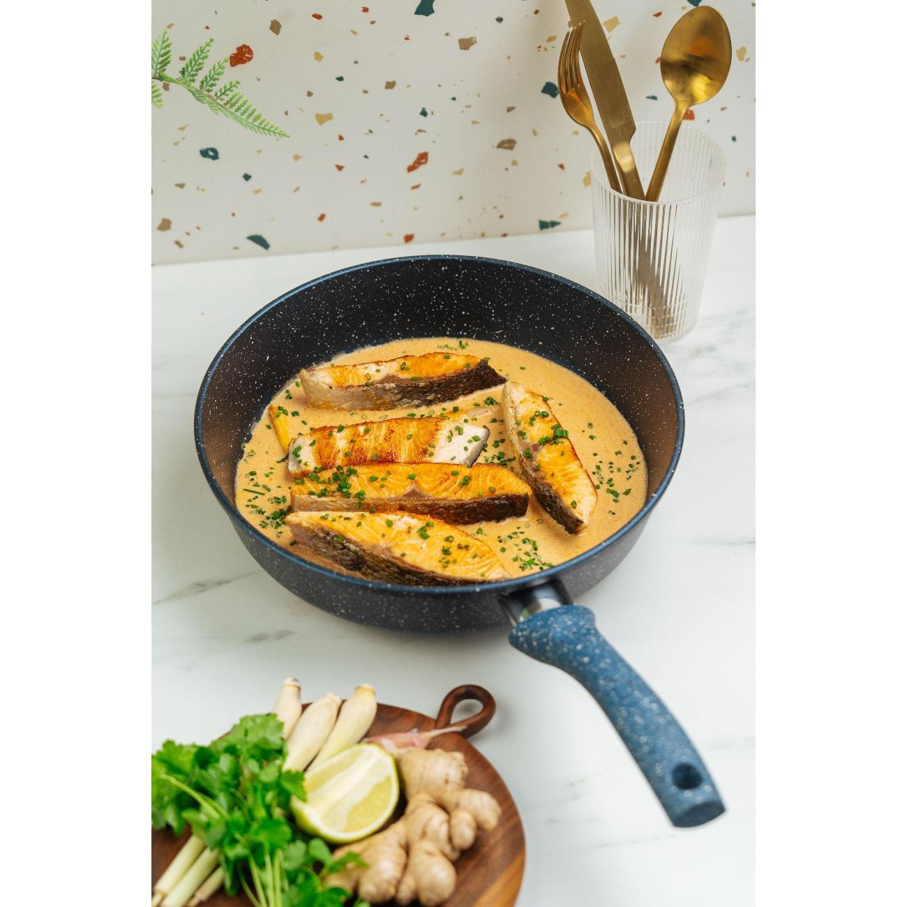 Сковорода Нева Металл Посуда Природные минералы Сибирь, 24 см