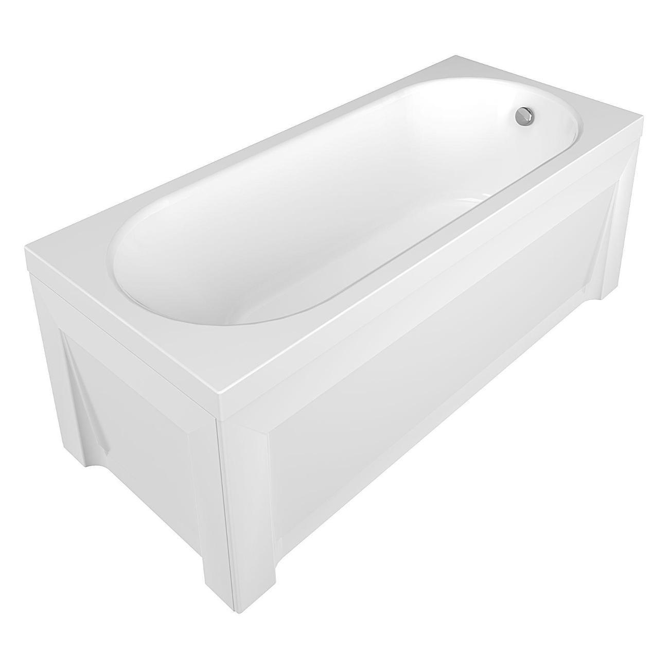 Ванна Timo Акриловая ROHA 140*70 с переливом полуавтомат на