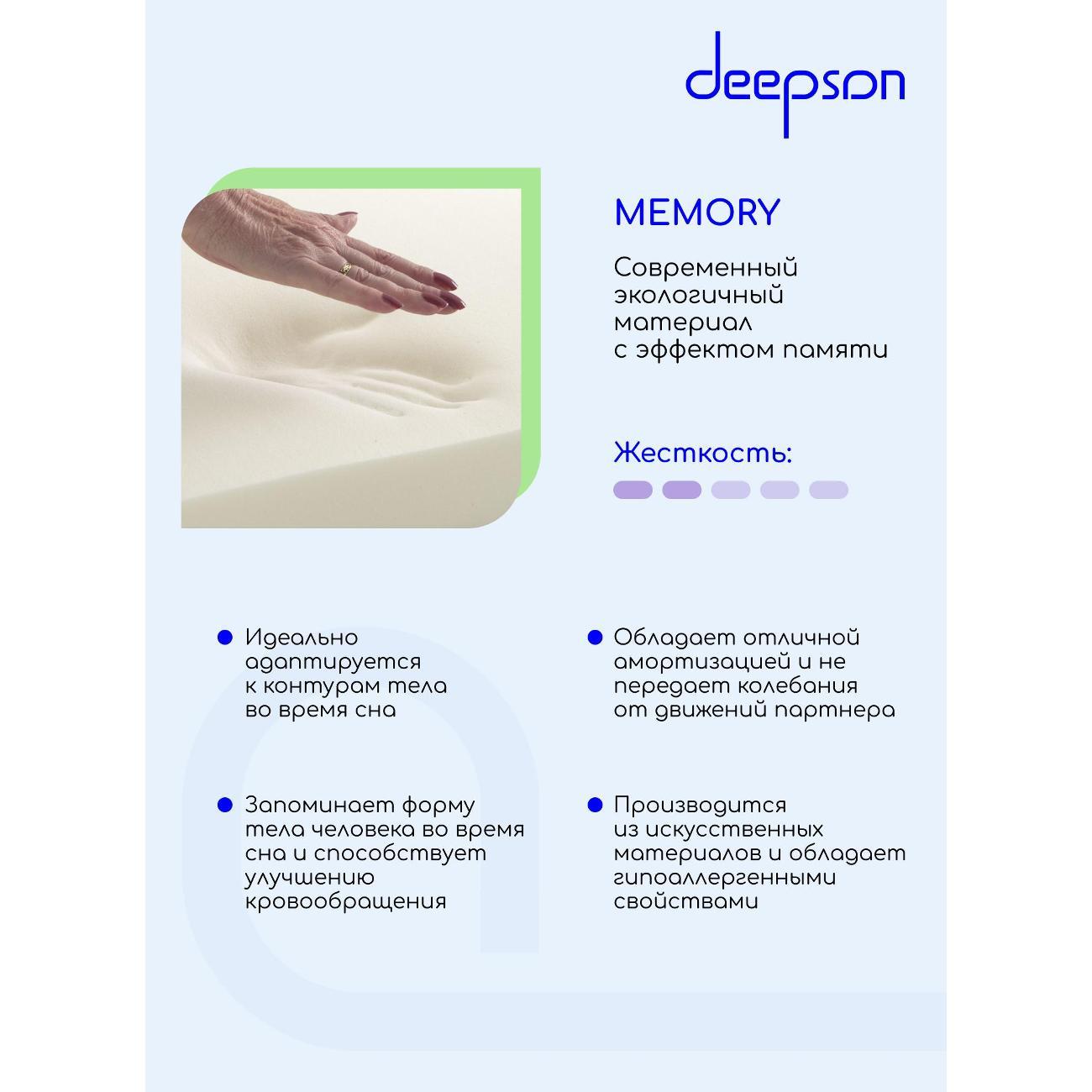 Матрас Deepson VITA Balance Memory LUX S500 (80x195)