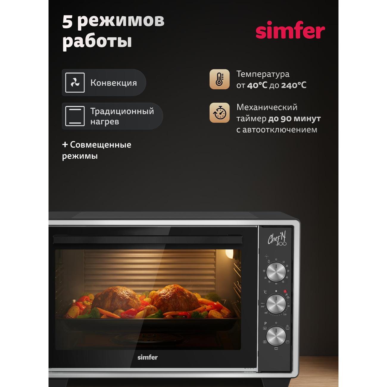 Мини печь Simfer M30B15