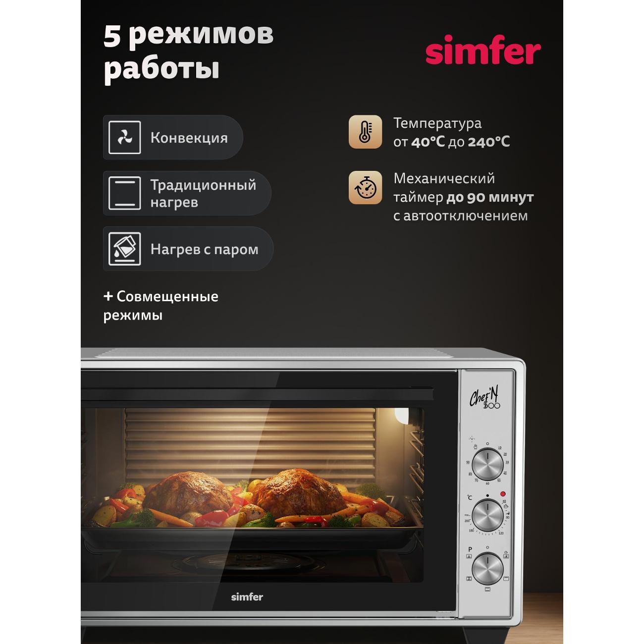 Мини печь Simfer M50C05