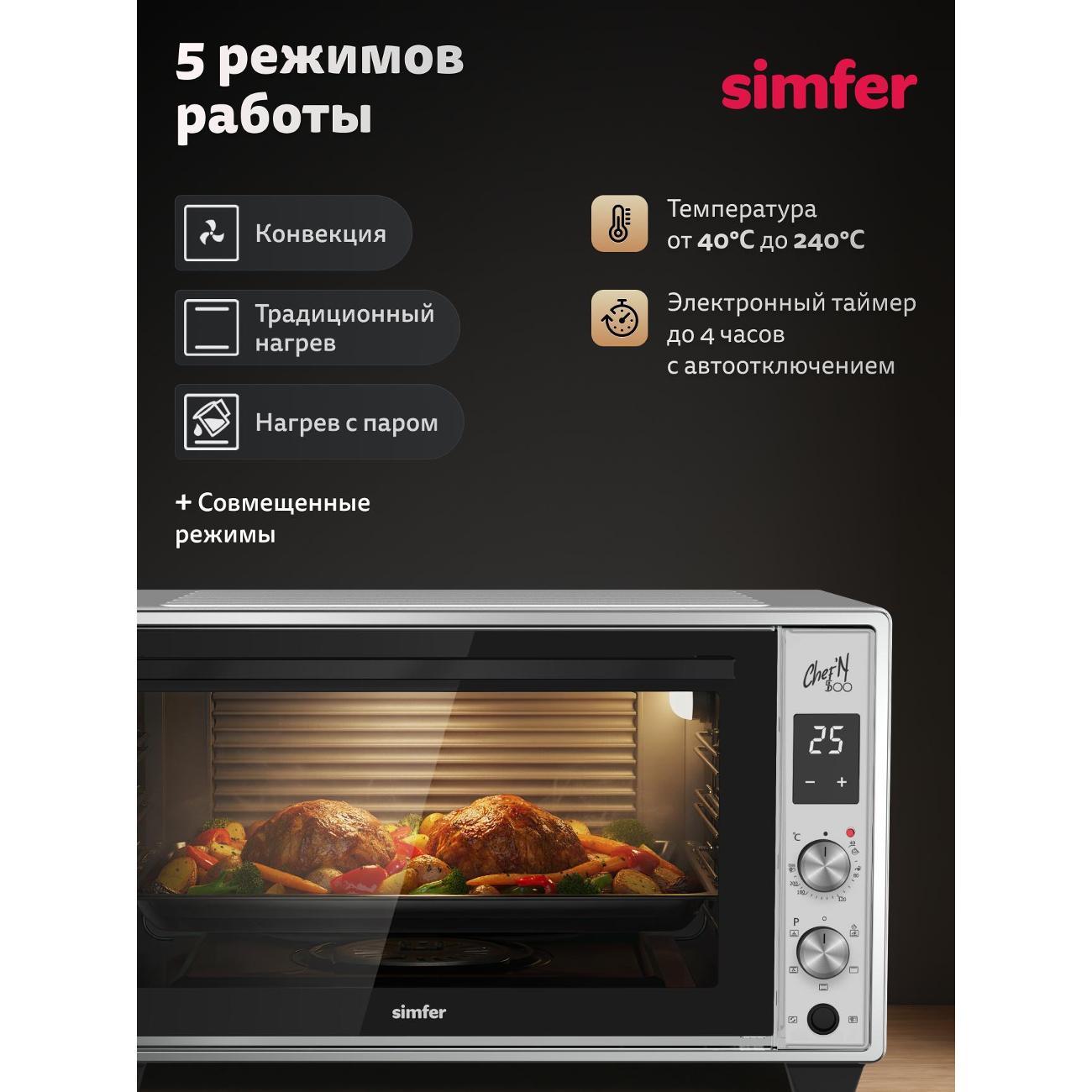 Мини печь Simfer M50C03