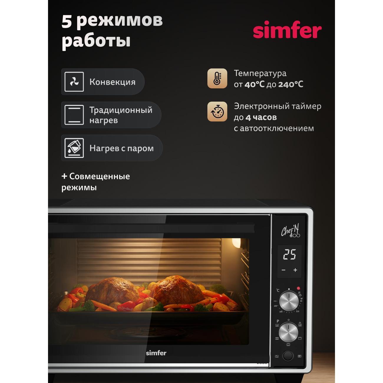 Мини печь Simfer M40B35