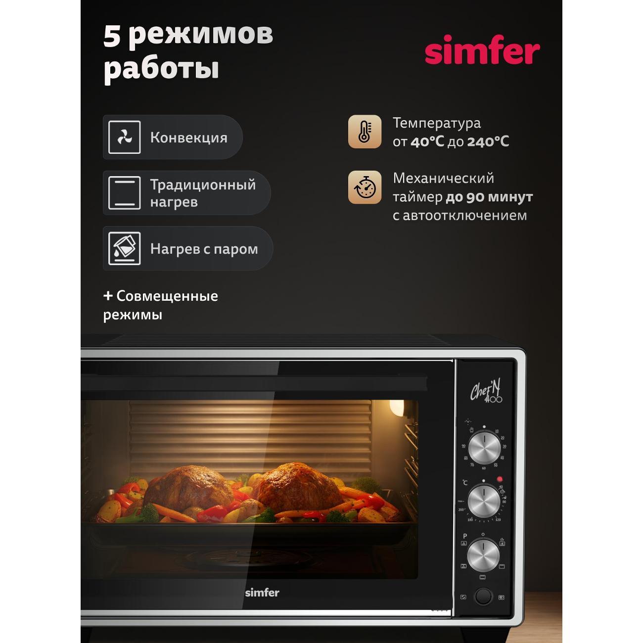 Мини печь Simfer M40B25