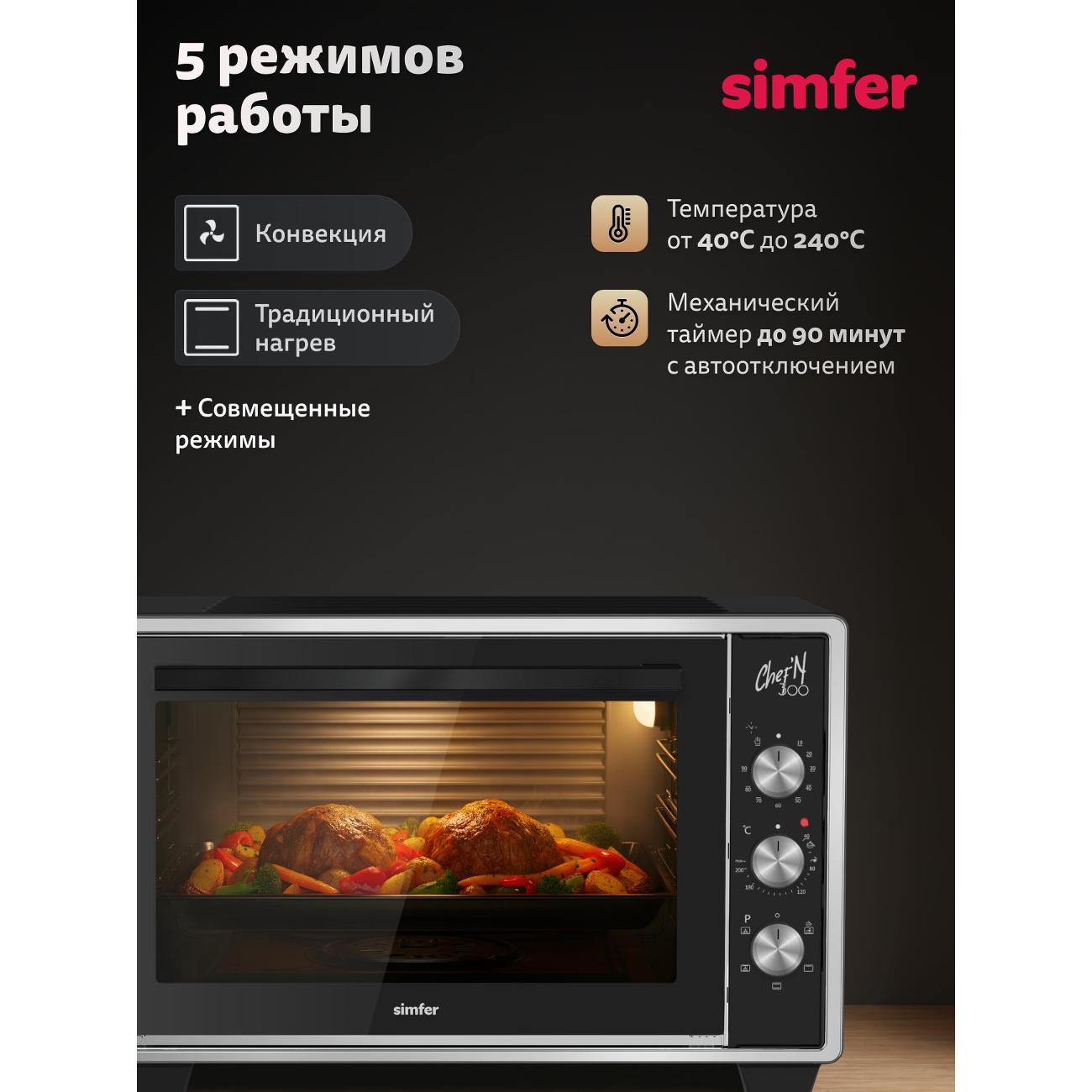 Мини печь Simfer M30B25