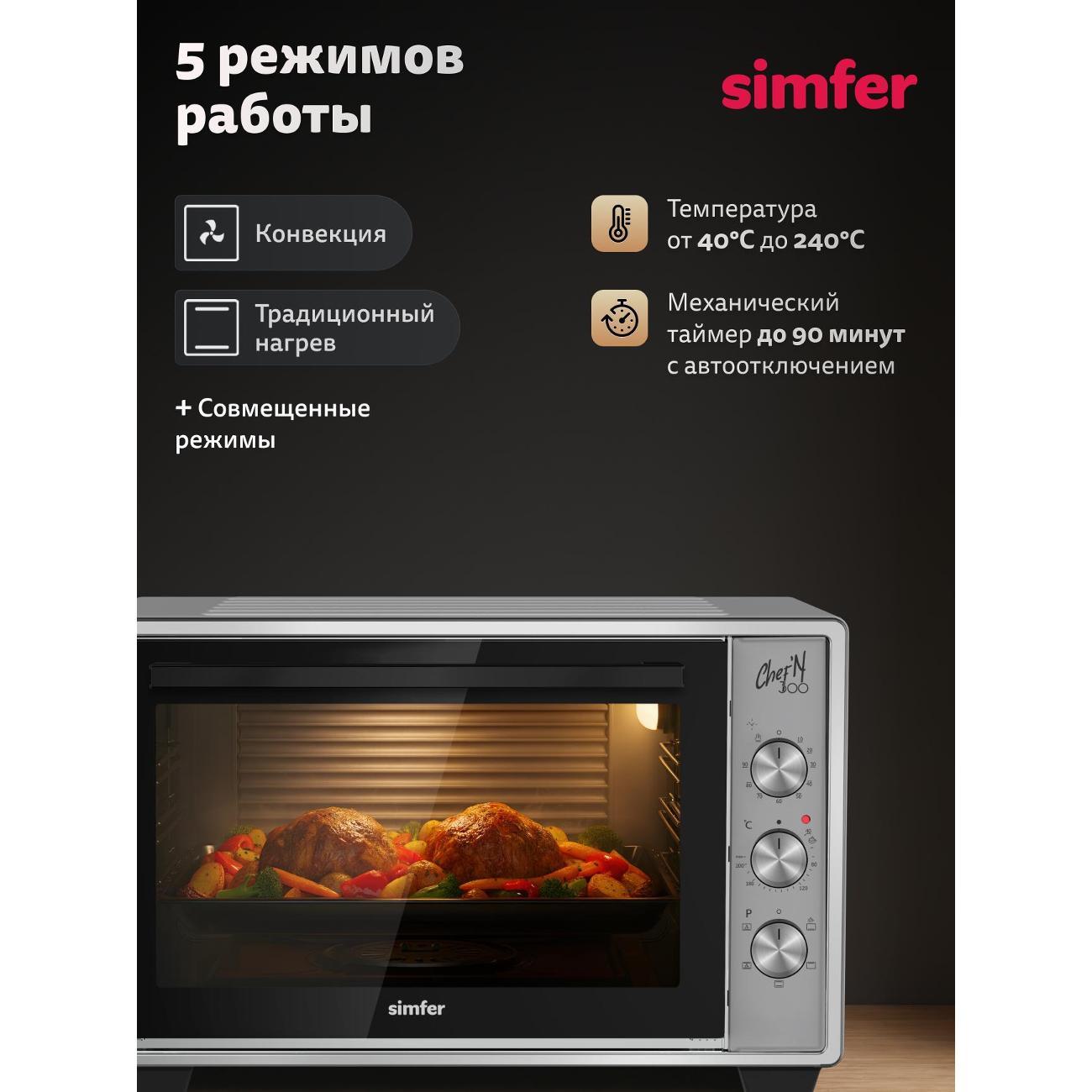 Мини печь Simfer M30C15