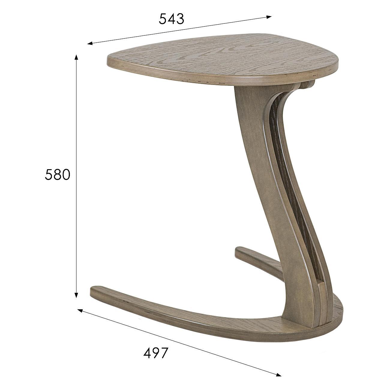Стол журнальный Мебелик Рио 6 шимо
