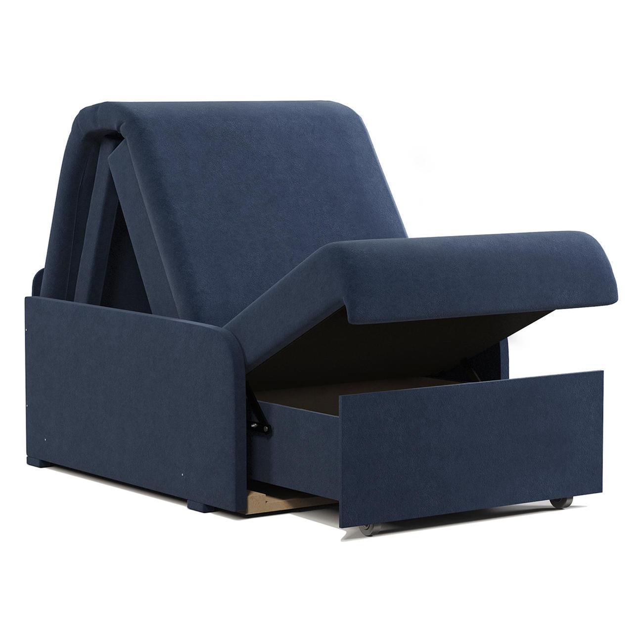 Кресло-кровать Шарм-Дизайн Коломбо БП 70 аккордеон велюр Ультра миднайт