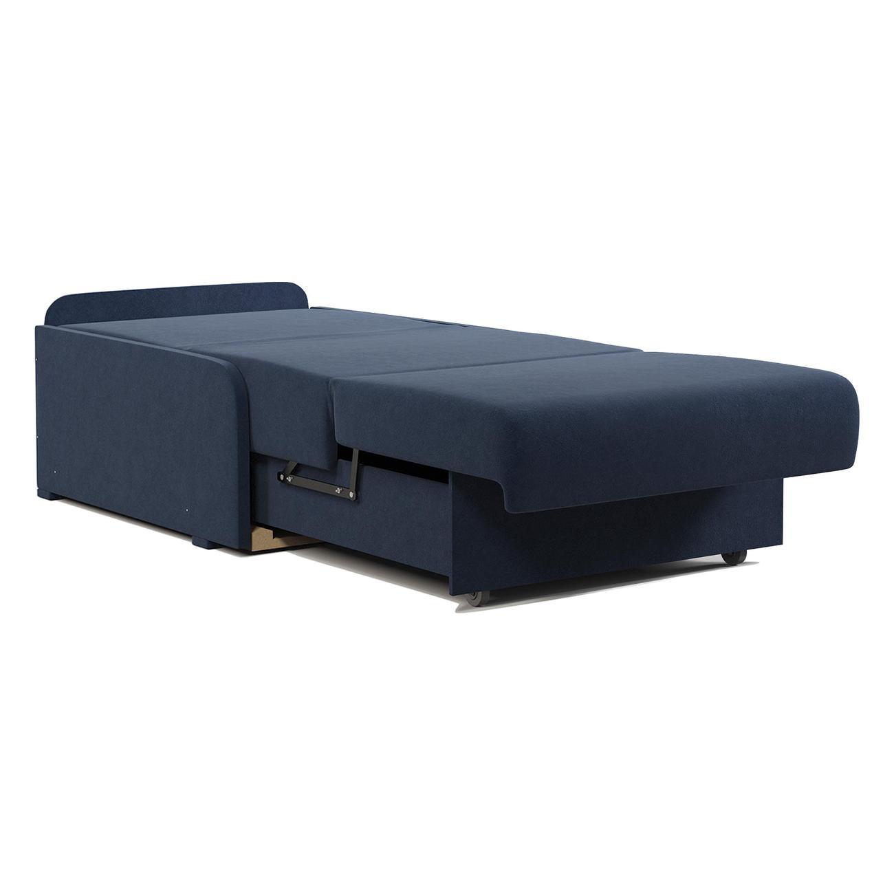 Кресло-кровать Шарм-Дизайн Коломбо БП 90 аккордеон велюр Ультра миднайт