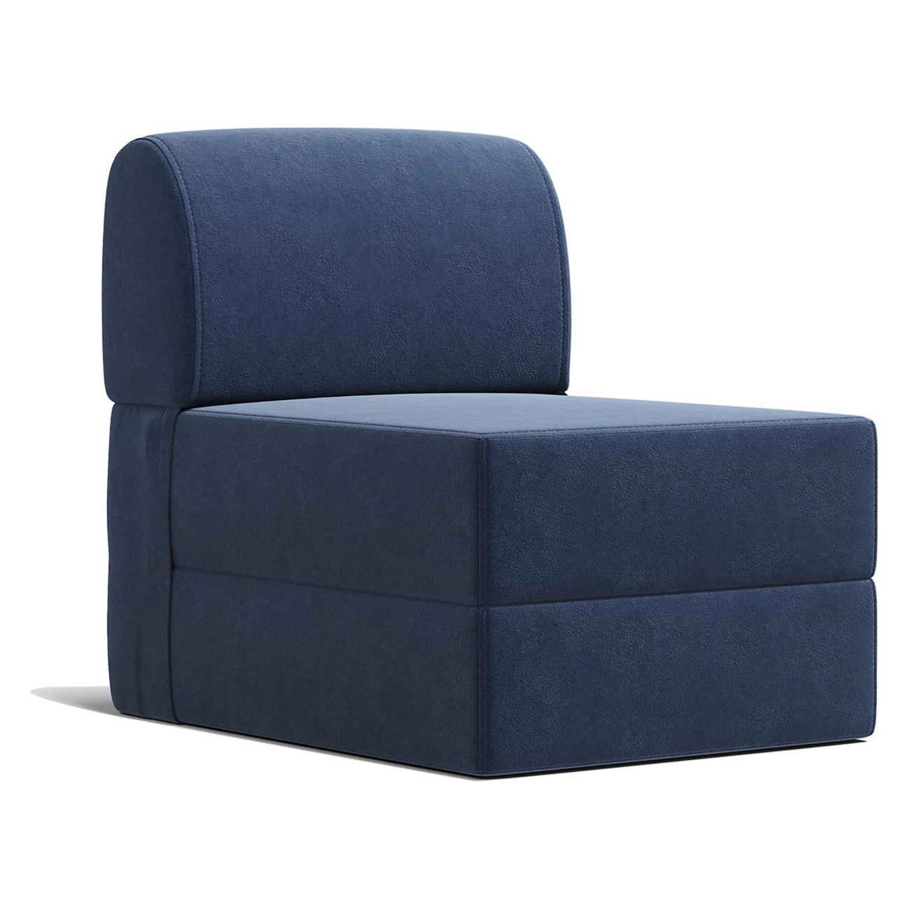 Кресло-кровать Шарм-Дизайн Рио раскладной велюр Ультра миднайт