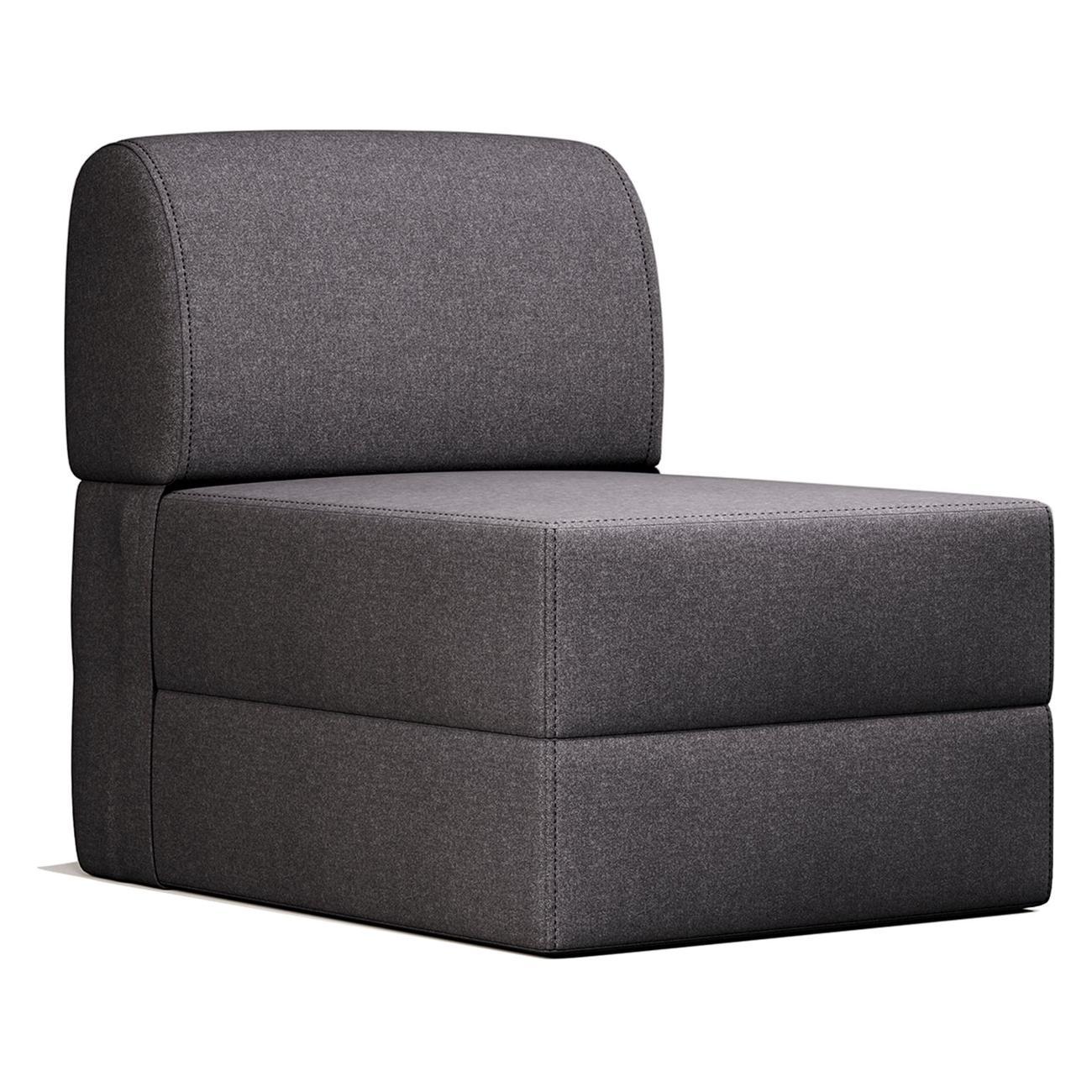 Кресло-кровать Шарм-Дизайн Рио раскладной темно-серый