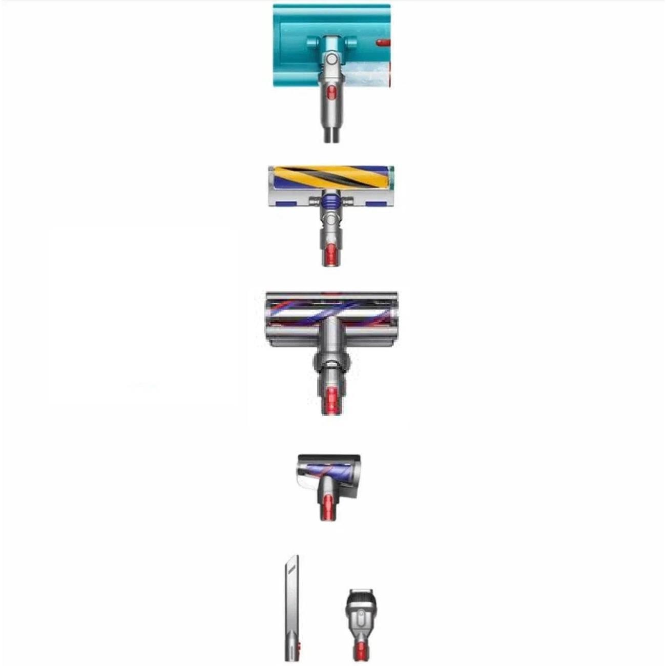 Пылесос вертикальный Dyson V15 Detect Submarine SV47 Yellow никель