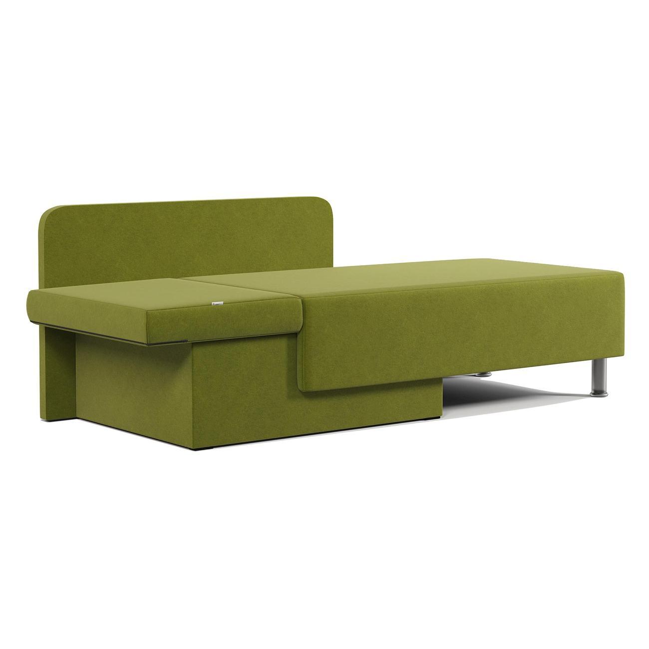 Кушетка Шарм-Дизайн Леон левый велюр Дрим эппл