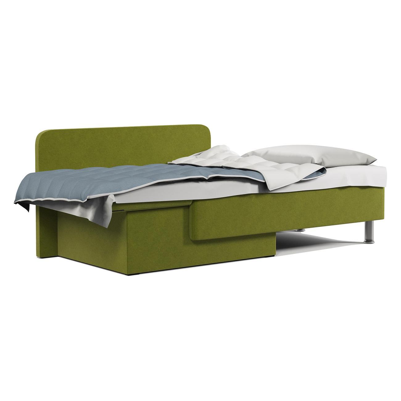 Кушетка Шарм-Дизайн Леон левый велюр Дрим эппл