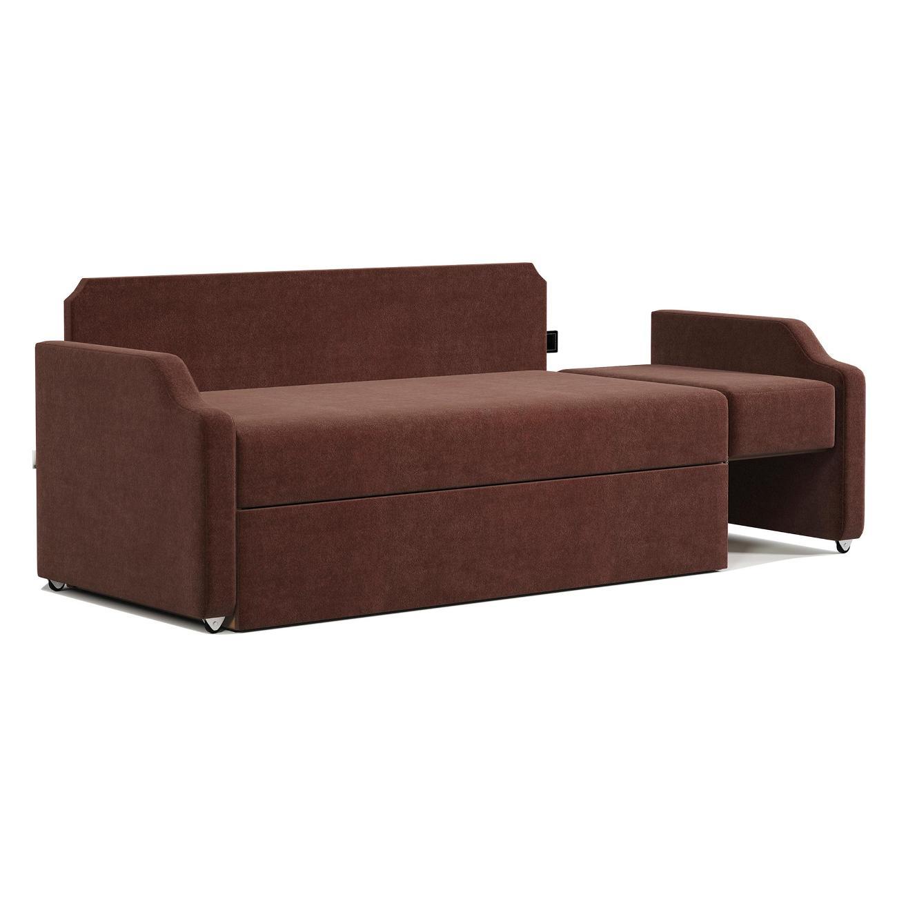 Кушетка Шарм-Дизайн Малыш велюр Дрим шоколад