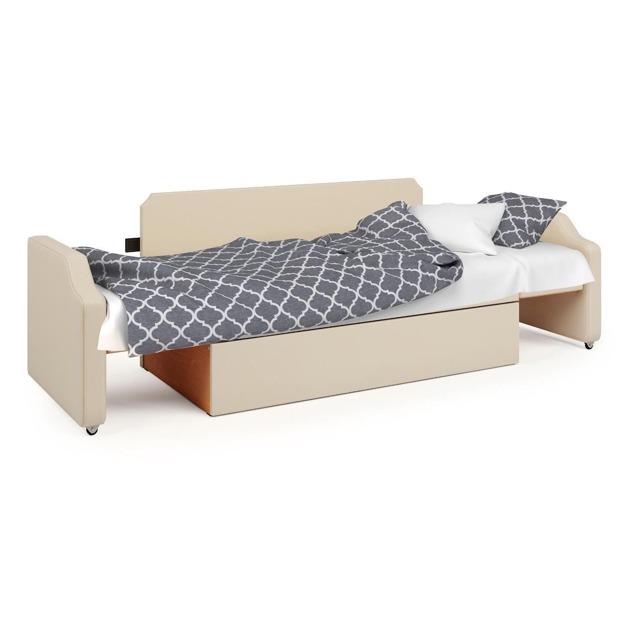 Кушетка Шарм-Дизайн Малыш экокожа бежевый