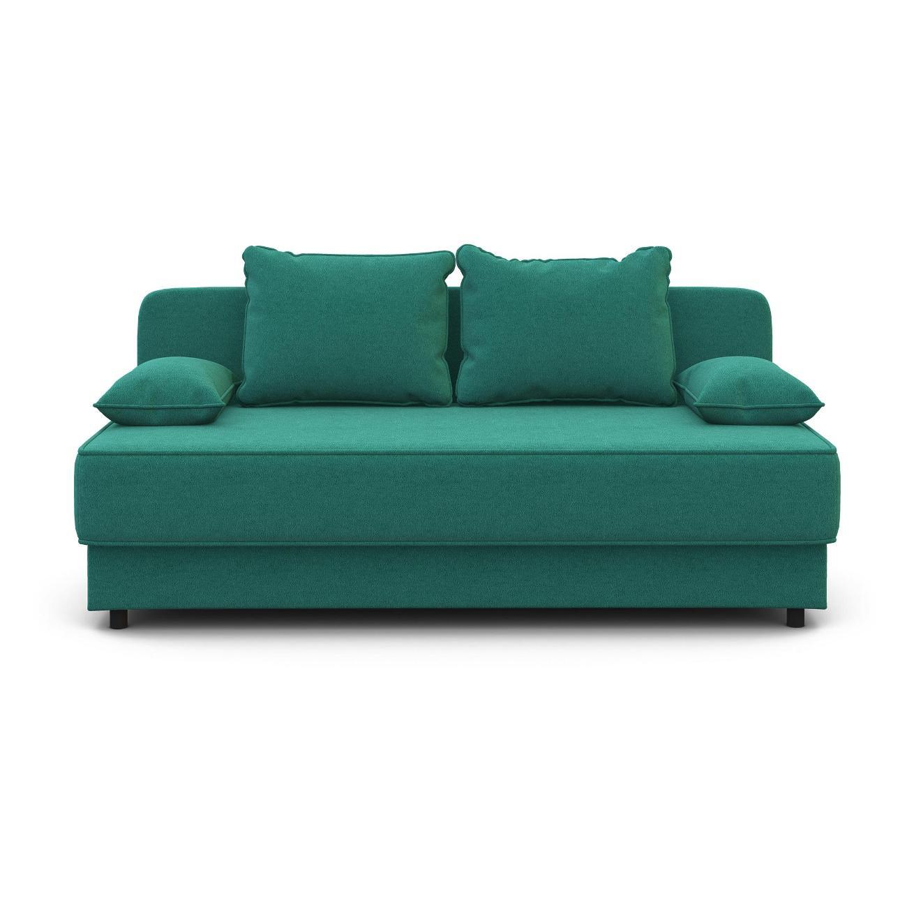 Кушетка Шарм-Дизайн Прима велюр бирюзовый