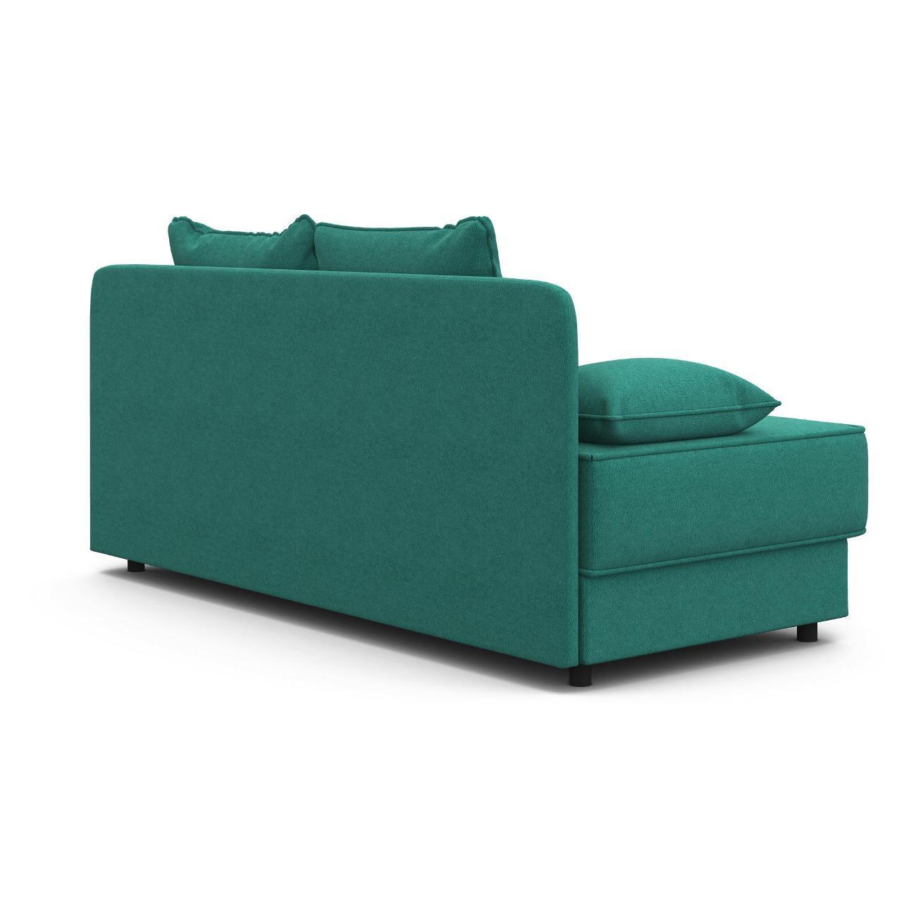 Кушетка Шарм-Дизайн Прима велюр бирюзовый