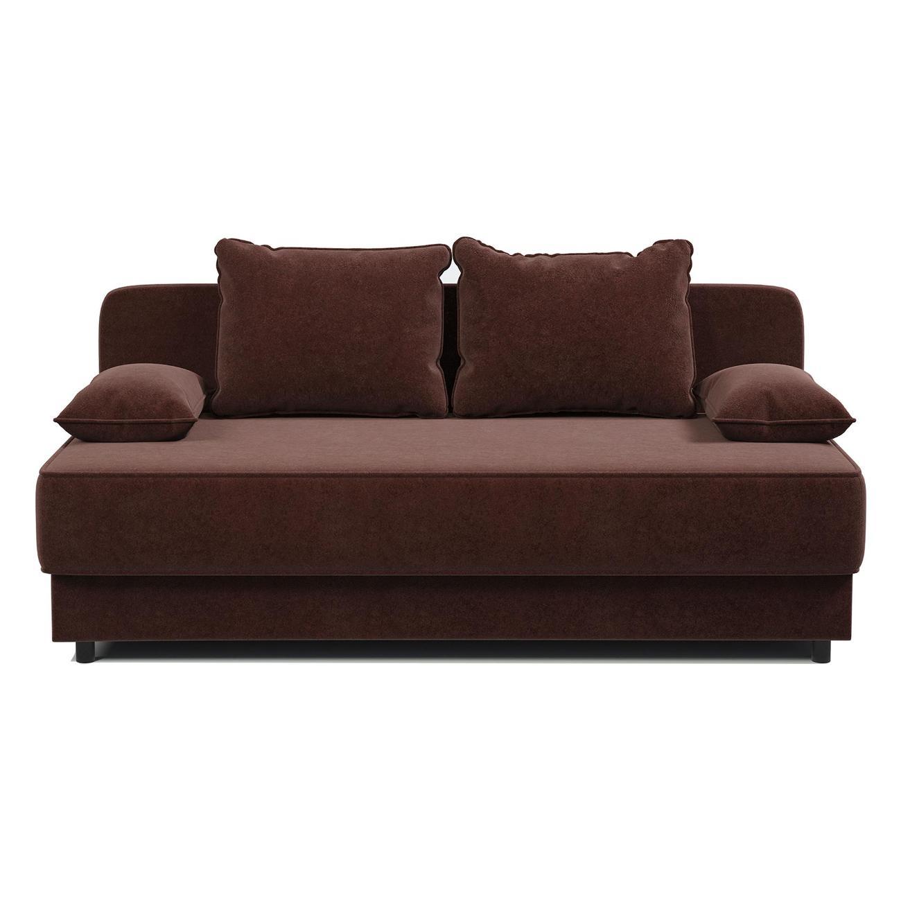 Кушетка Шарм-Дизайн Прима велюр Дрим шоколад