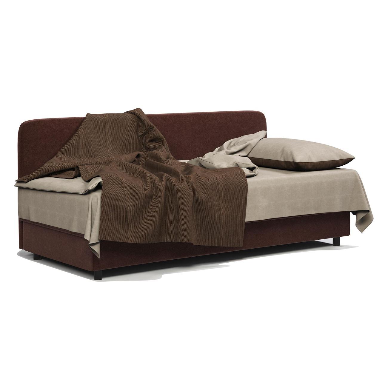 Кушетка Шарм-Дизайн Прима велюр Дрим шоколад