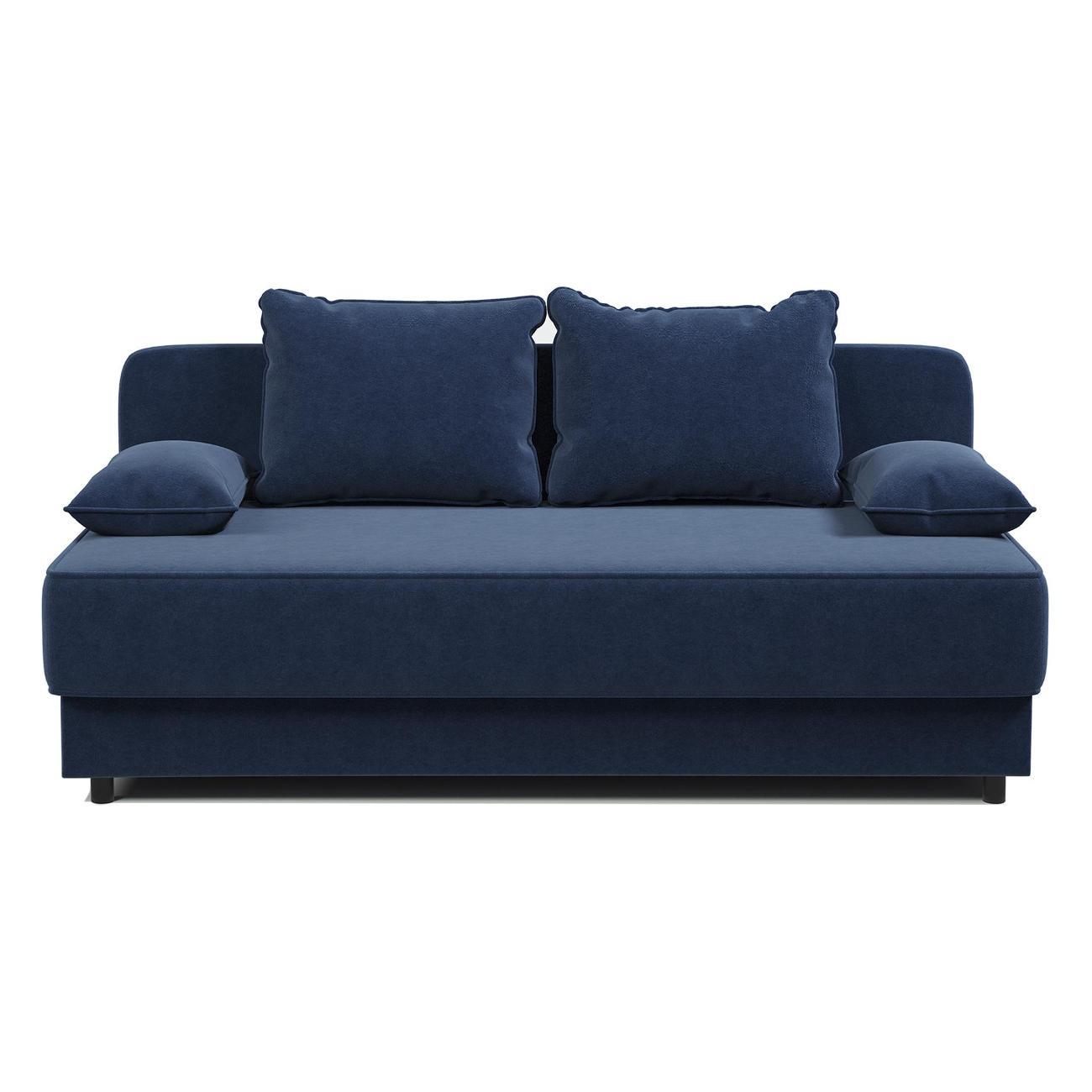 Кушетка Шарм-Дизайн Прима велюр Ультра миднайт