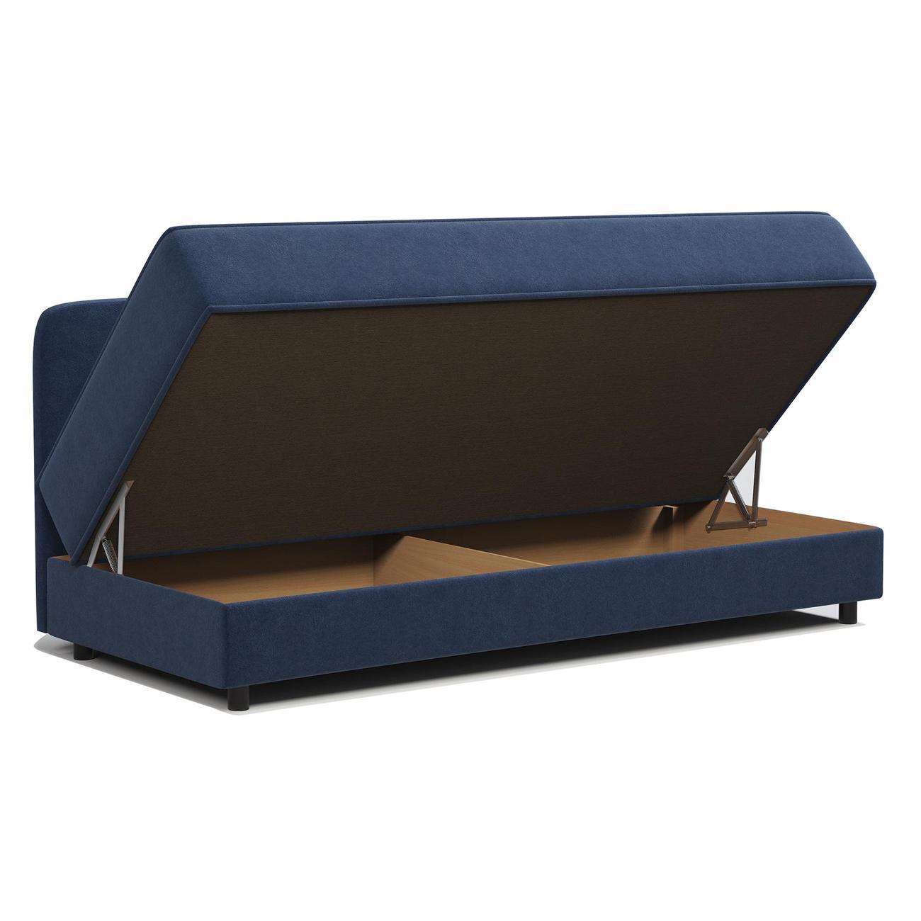 Кушетка Шарм-Дизайн Прима велюр Ультра миднайт