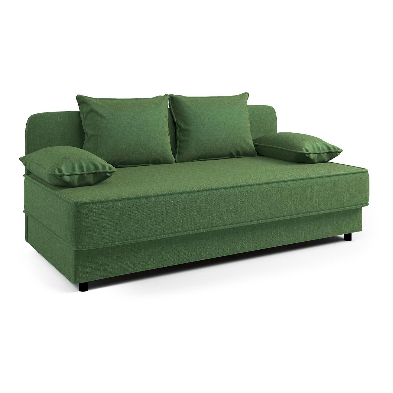 Кушетка Шарм-Дизайн Прима рогожка зеленый