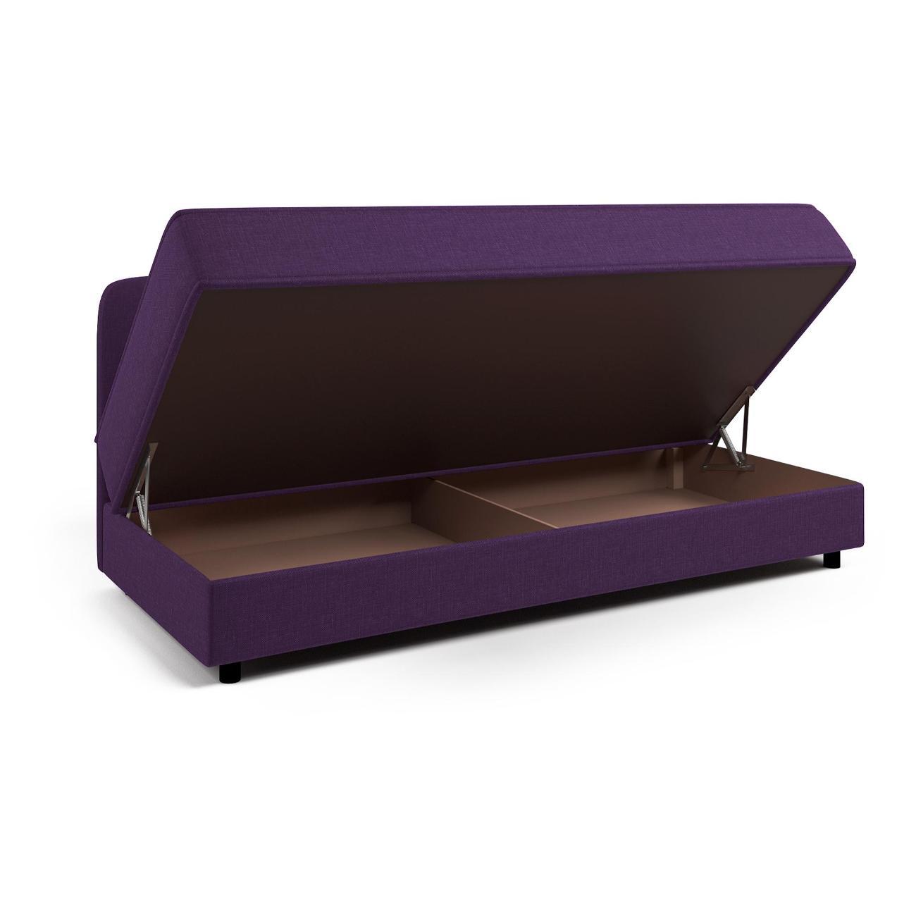 Кушетка Шарм-Дизайн Прима рогожка фиолетовый