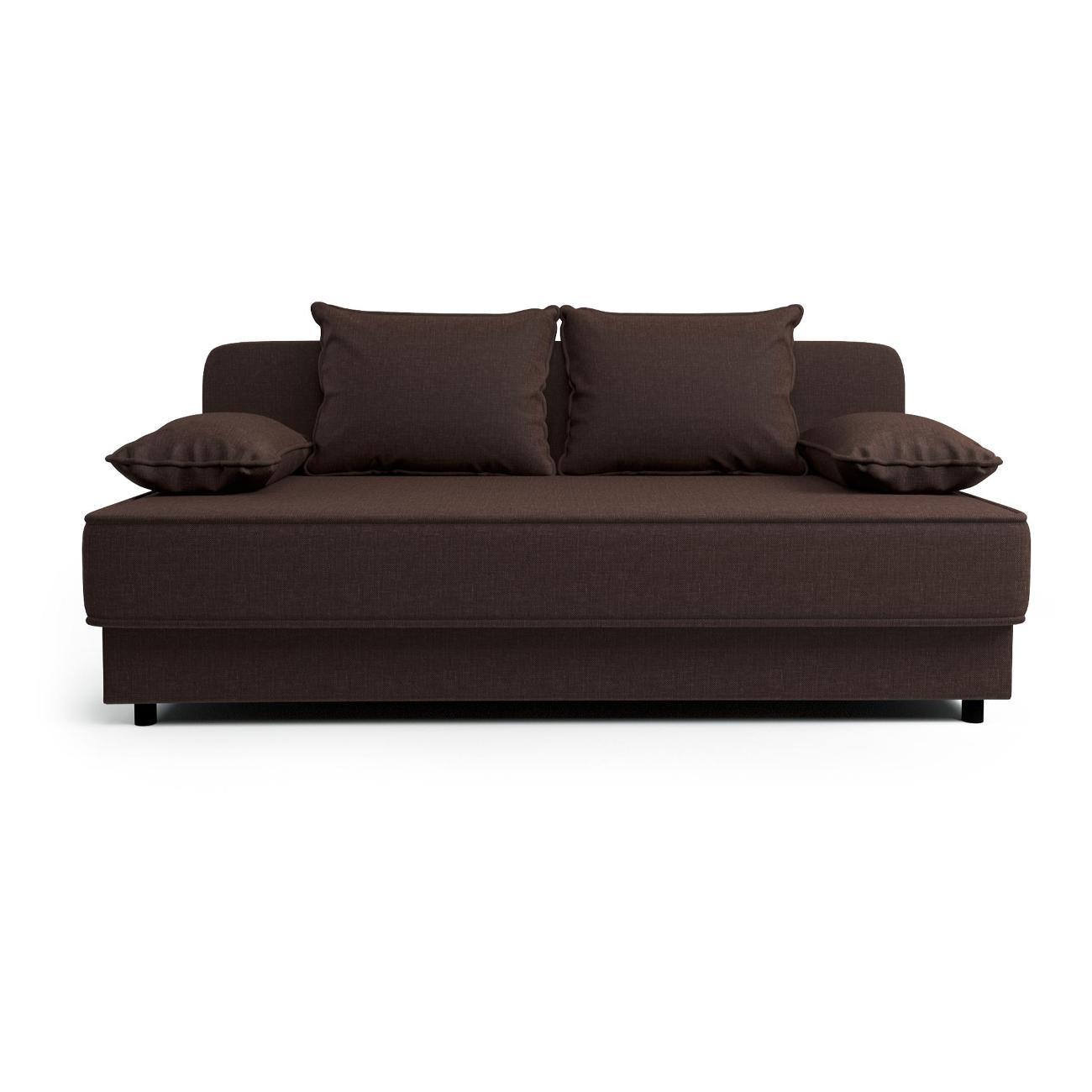 Кушетка Шарм-Дизайн Прима рогожка шоколад