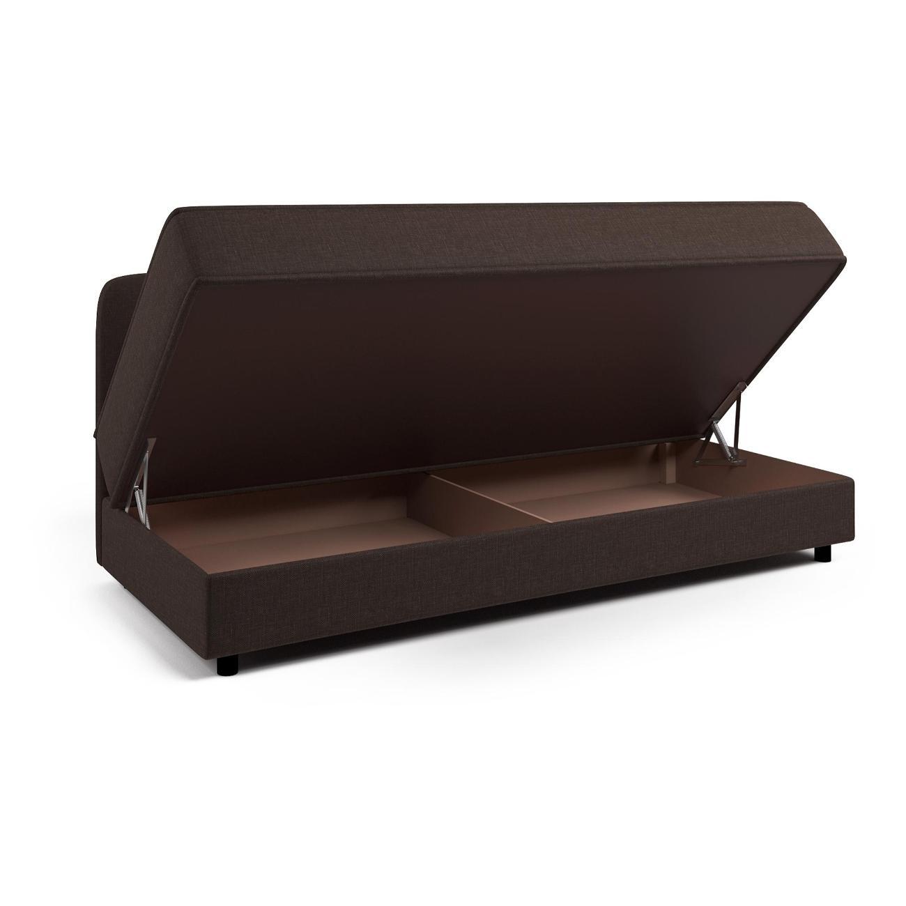 Кушетка Шарм-Дизайн Прима рогожка шоколад