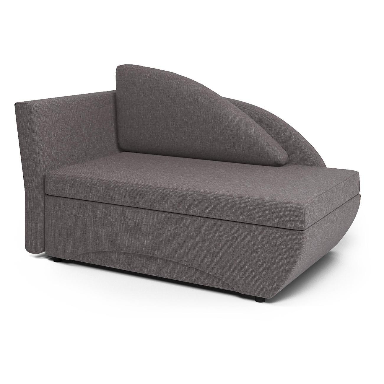 Кушетка Шарм-Дизайн Трио левый рогожка латте