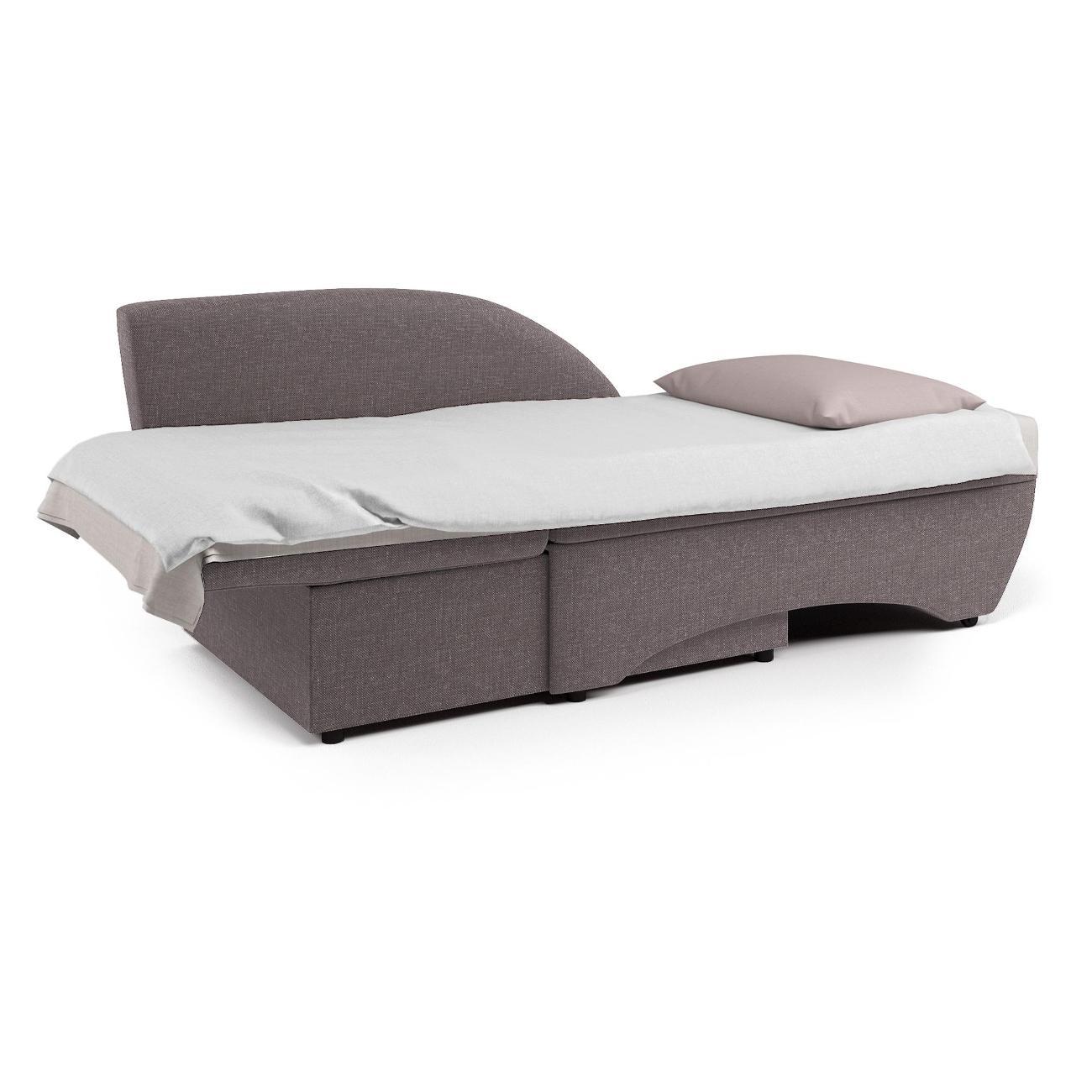 Кушетка Шарм-Дизайн Трио левый рогожка латте