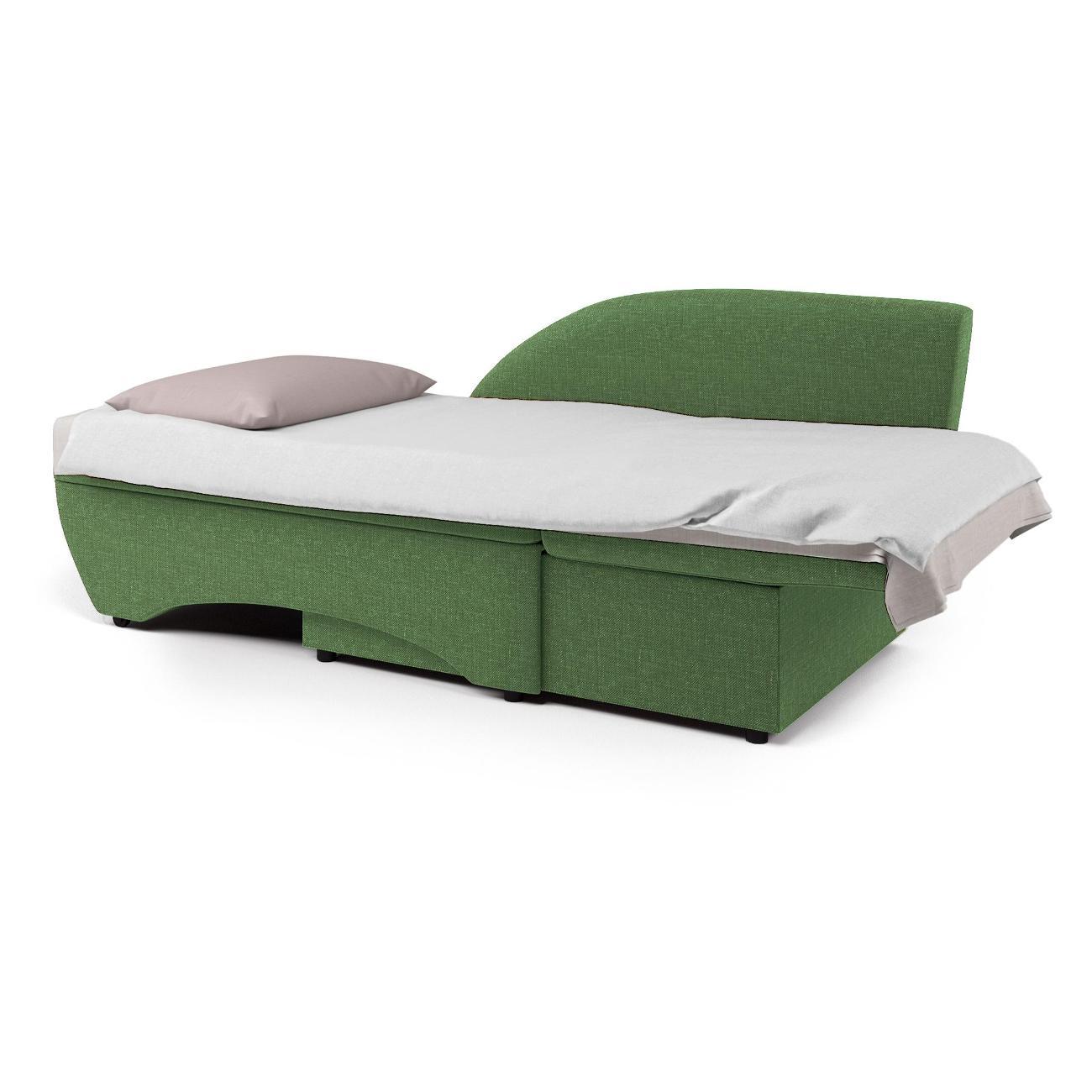 Кушетка Шарм-Дизайн Трио правый рогожка зеленый