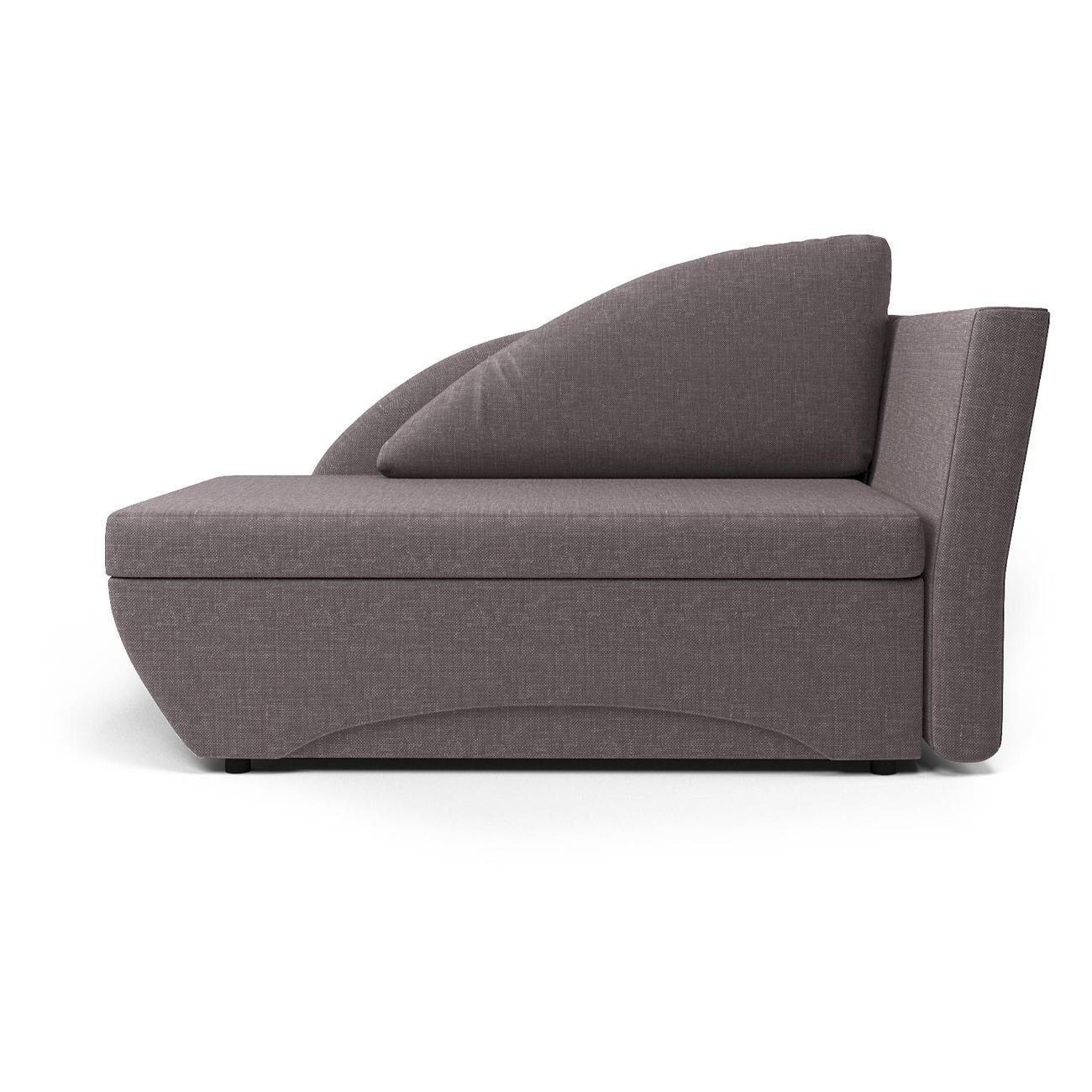 Кушетка Шарм-Дизайн Трио правый рогожка латте