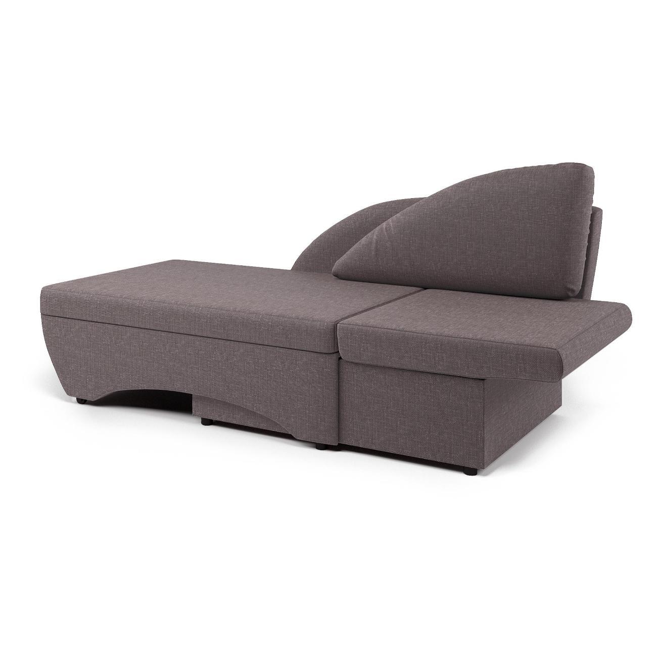 Кушетка Шарм-Дизайн Трио правый рогожка латте