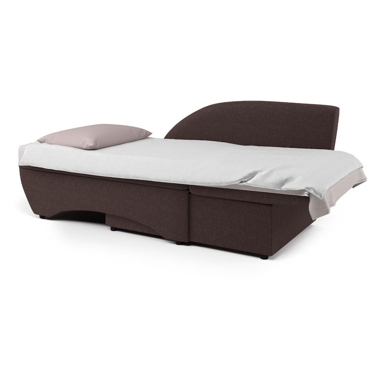 Кушетка Шарм-Дизайн Трио правый рогожка шоколад