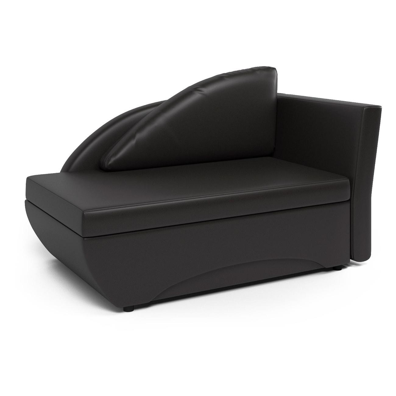 Кушетка Шарм-Дизайн Трио правый экокожа шоколад