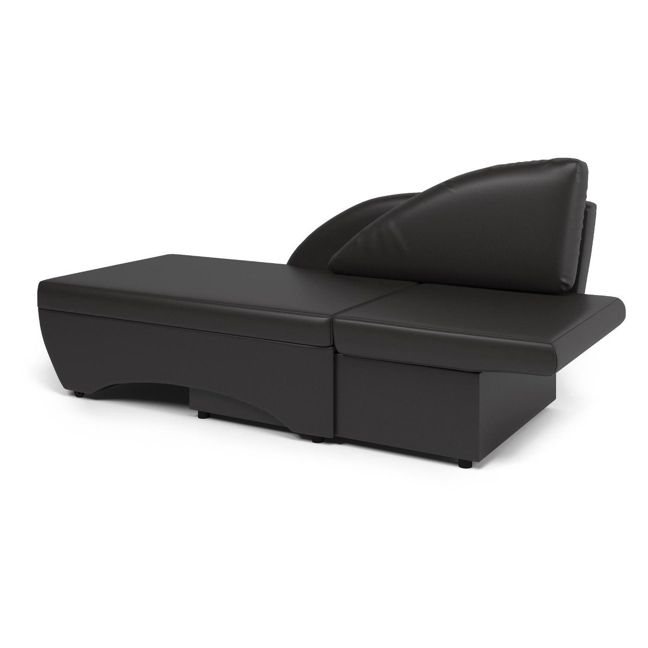 Кушетка Шарм-Дизайн Трио правый экокожа шоколад