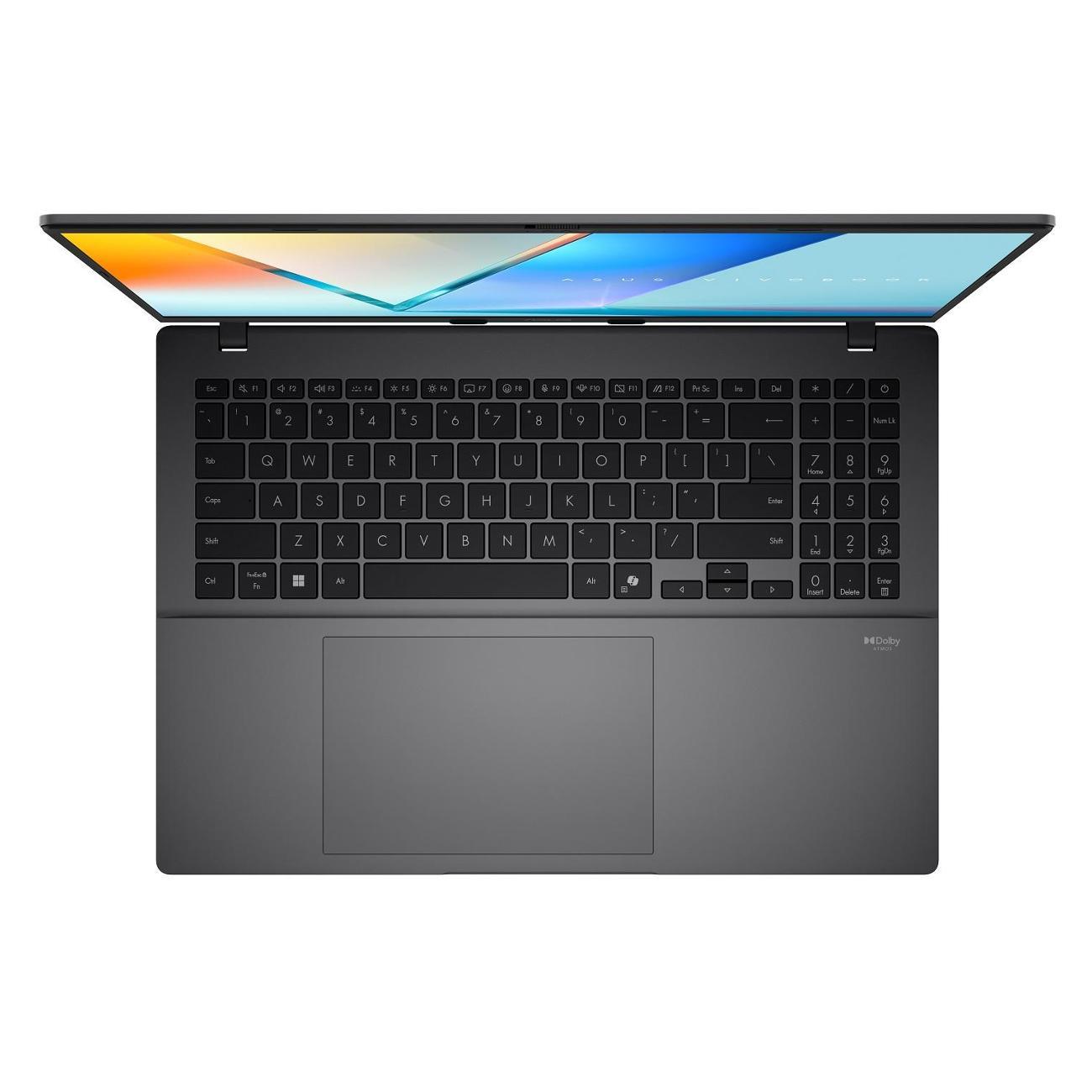 Ноутбук ASUS Vivobook S16 S3607VA-RP180 16"/Core 5-210H/16Гб/512Гб/noOS/Серый(90NB1672-M00D90)