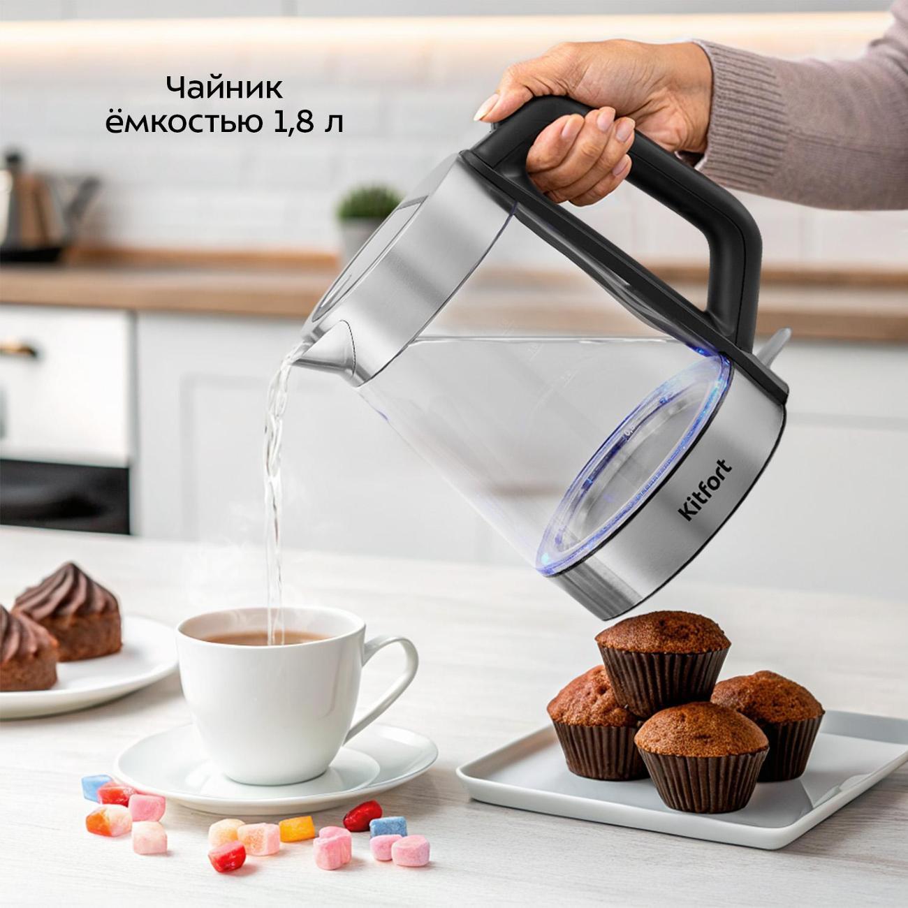 Электрочайник Kitfort КТ-6776
