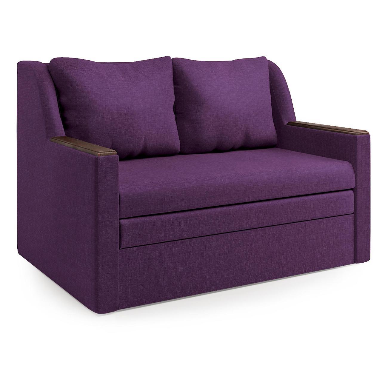 Диван Шарм-Дизайн Дуэт раскладной фиолетовый
