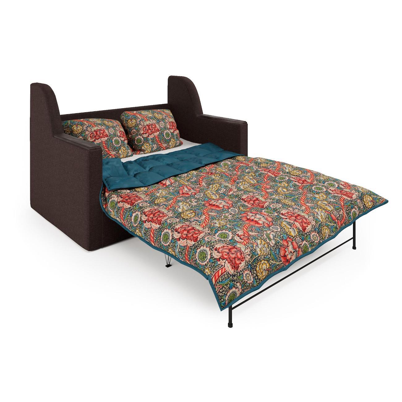 Диван Шарм-Дизайн Дуэт раскладной шоколад