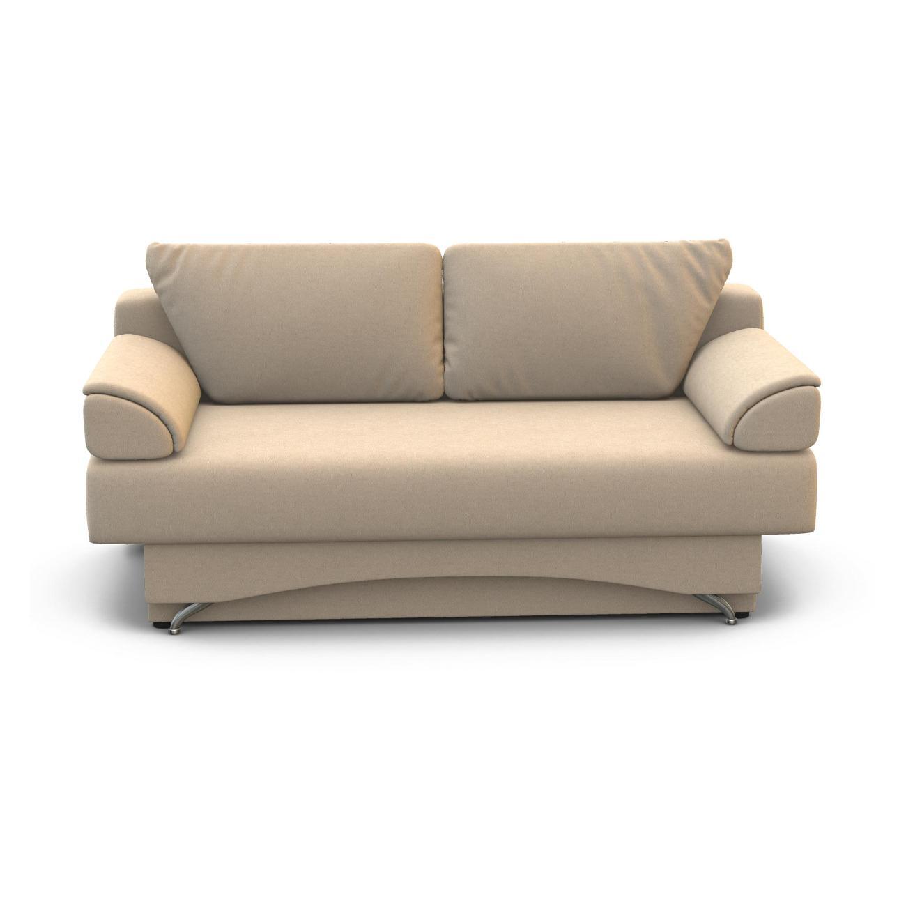 Диван Шарм-Дизайн Евро 150 прямой раскладной велюр бежевый