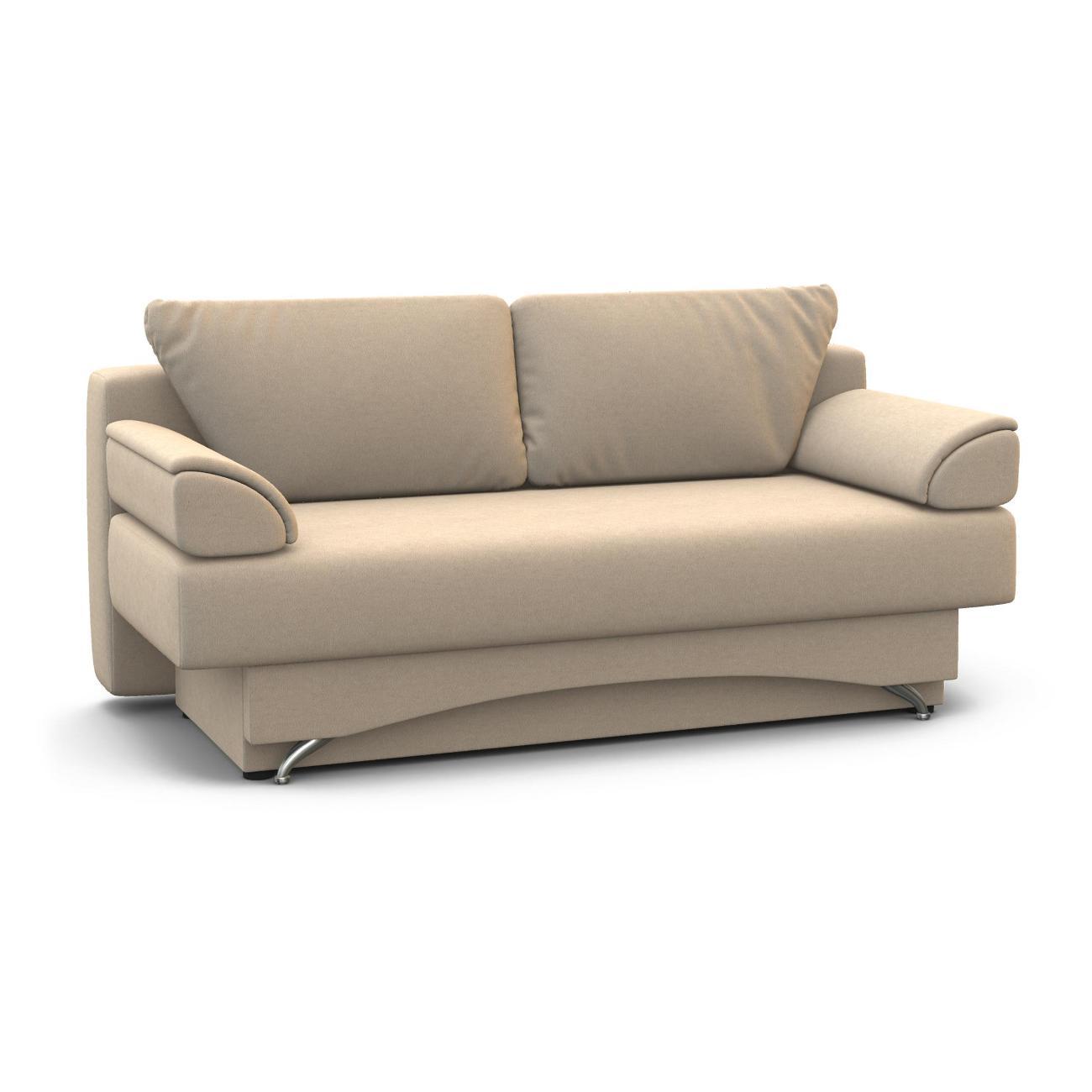 Диван Шарм-Дизайн Евро 150 прямой раскладной велюр бежевый