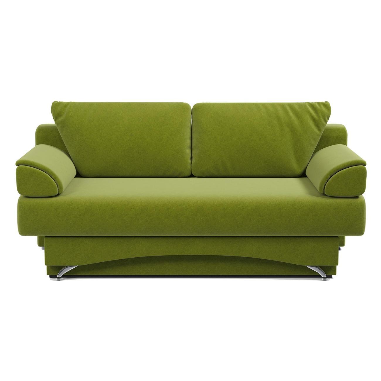 Диван Шарм-Дизайн Евро 150 прямой раскладной велюр Дрим эппл