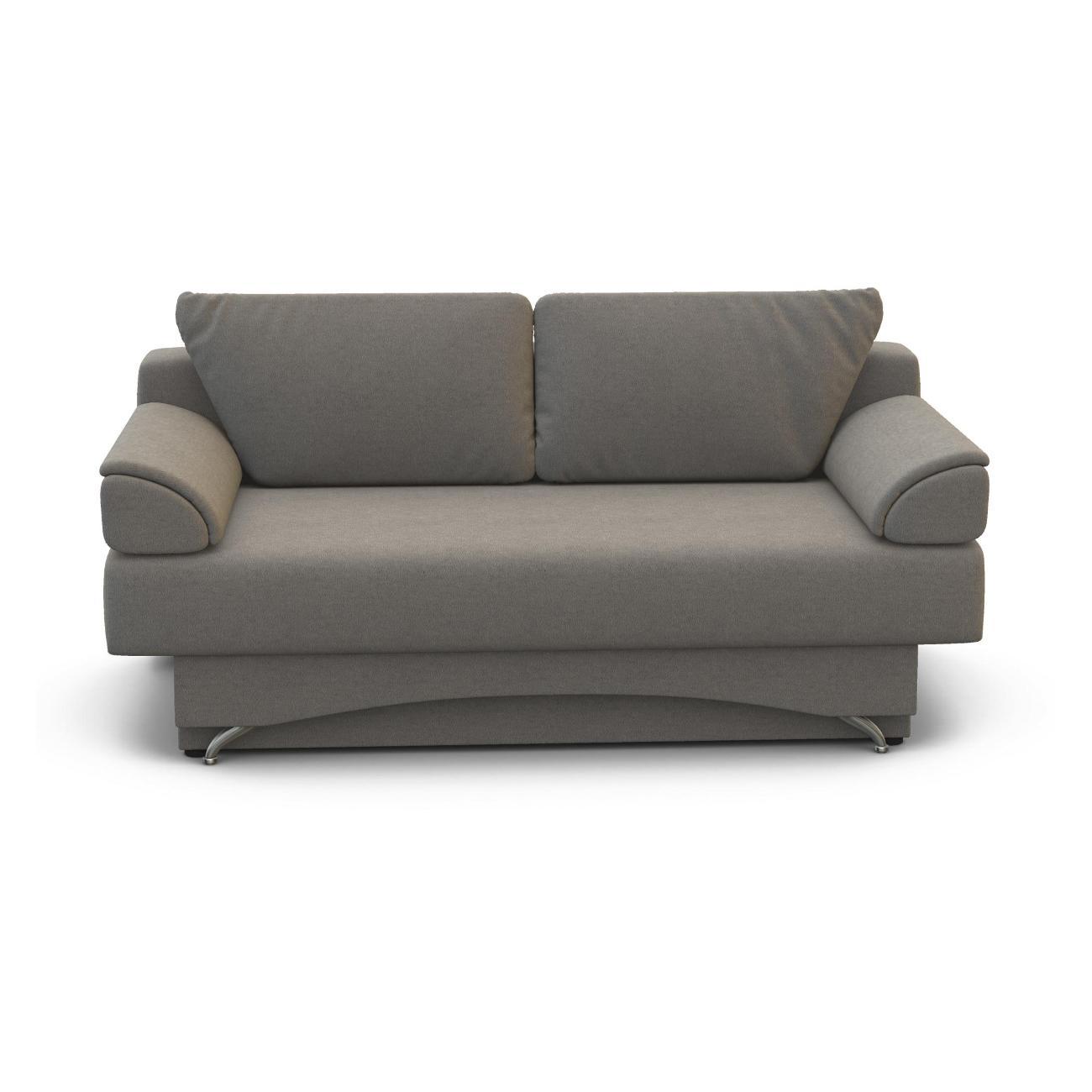 Диван Шарм-Дизайн Евро 150 прямой раскладной велюр серый